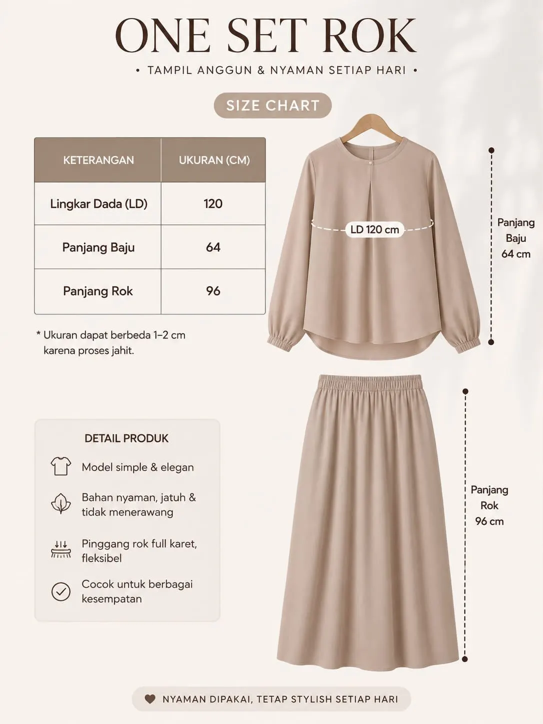 Atasan Modern All-size